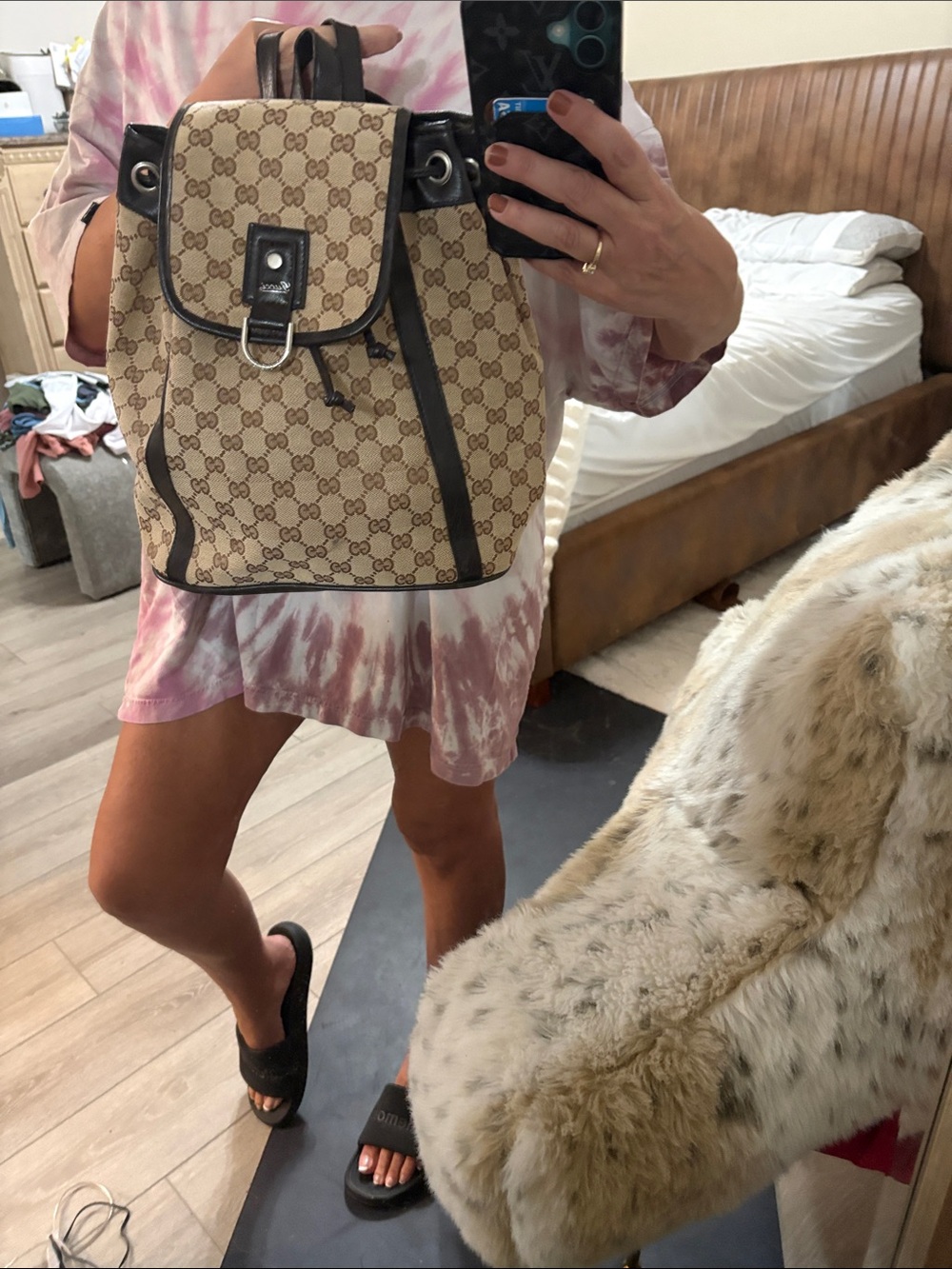 Monogrammed backpack - Picture 2 of 6